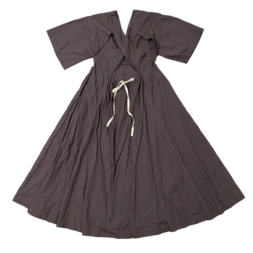 NWT Free People‎ Find Me Here Midi Dress Womens S Shaded Rock Brown Boho